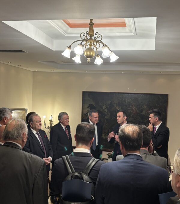 Participation in the New Year event 2025 of the Hellenic African Chamber.